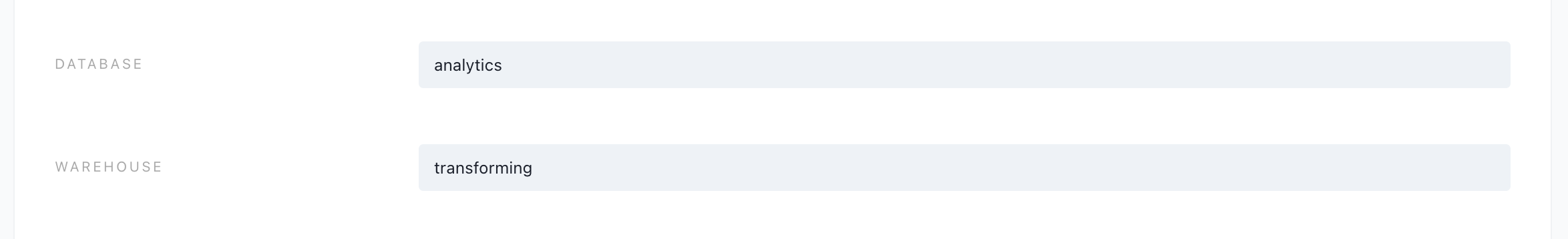 dbt Cloud - Update Database and Warehouse dbt Cloud - Update Database and Warehouse